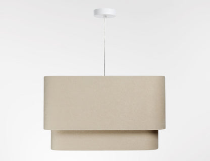Kwadro Duo Velours hanglamp