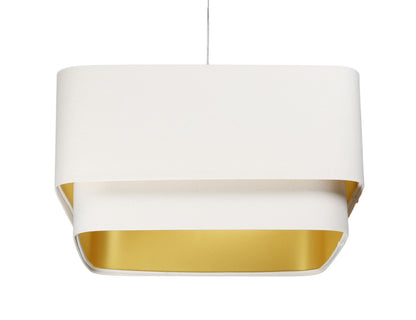 Kwadro Duo Velours hanglamp