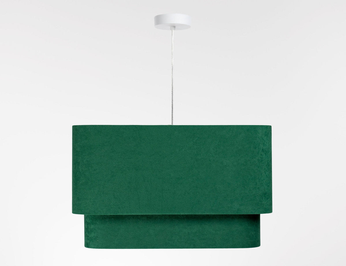 Kwadro Duo Velours hanglamp