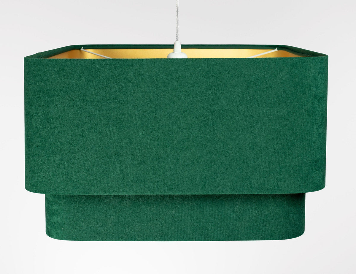 Kwadro Duo Velours hanglamp