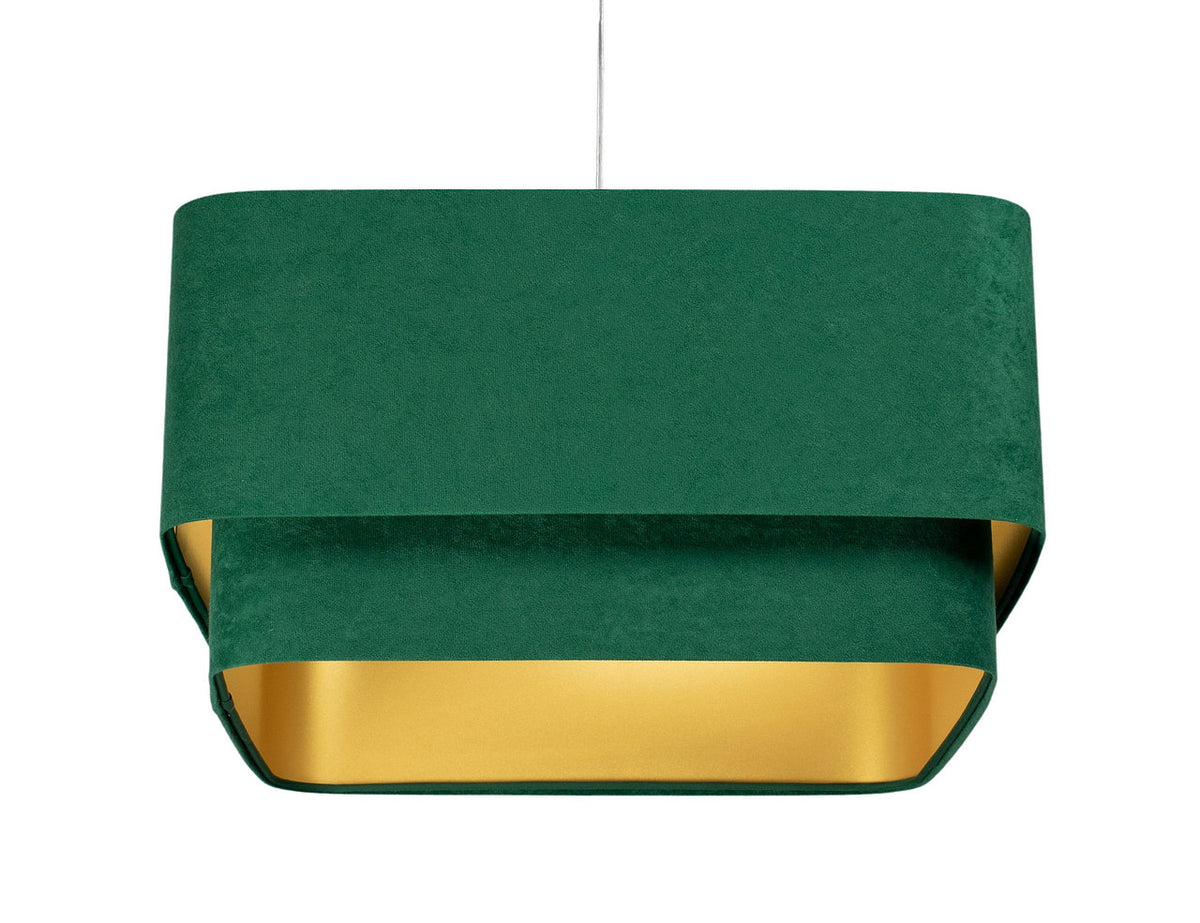 Kwadro Duo Velours hanglamp