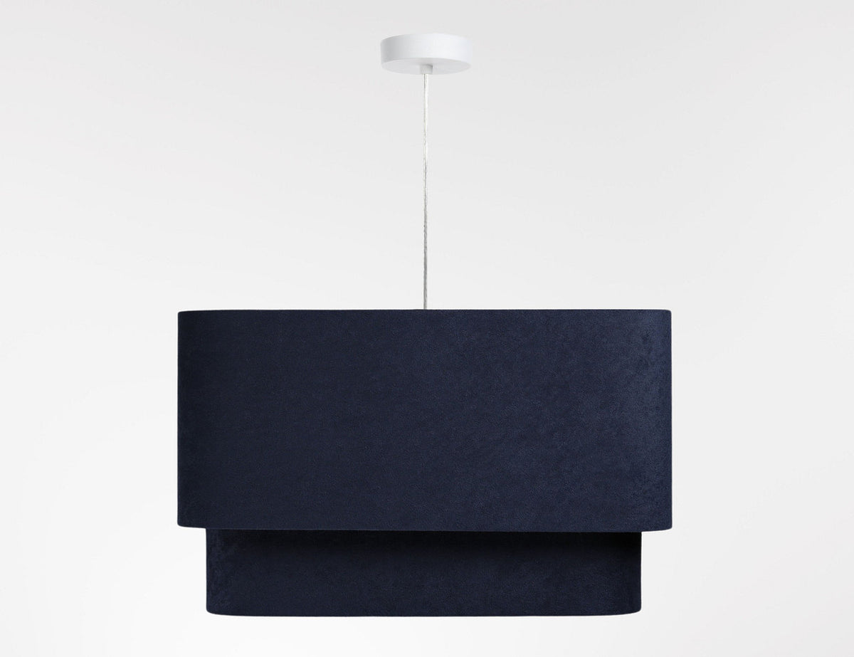 Kwadro Duo Velours hanglamp