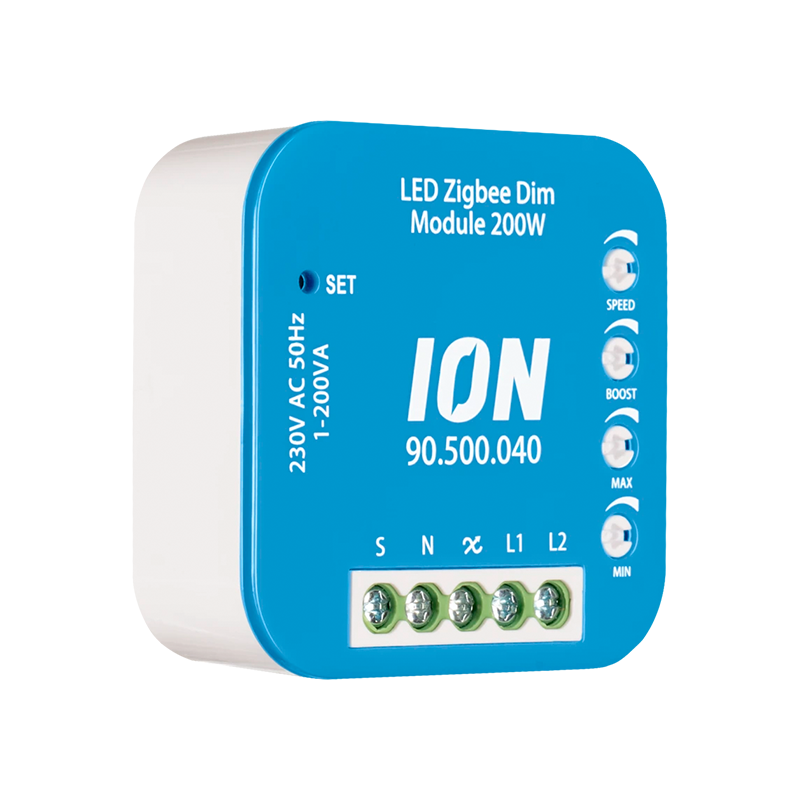 ION Industries LED Zigbee Dim Module aansluiting