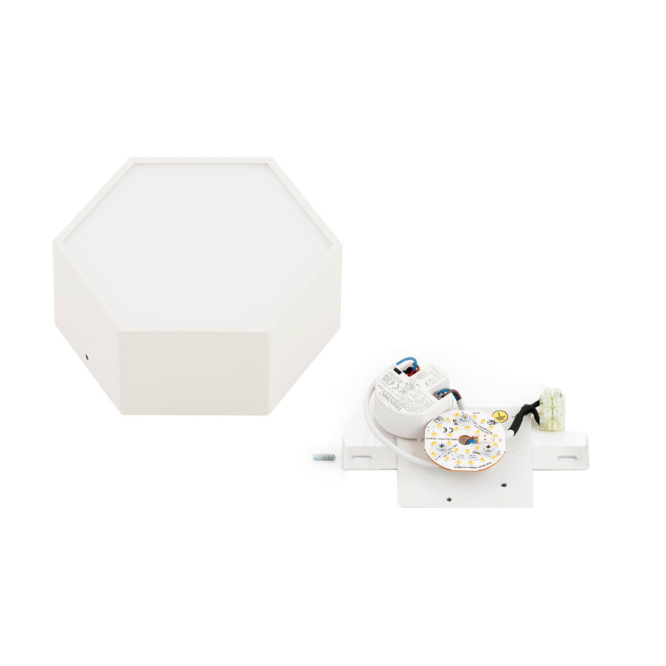 Libero plafondlamp Crèmewit