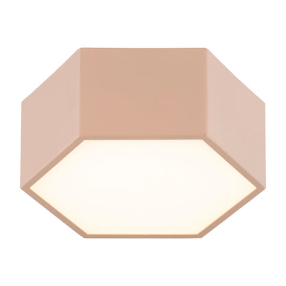 Libero plafondlamp Perzik