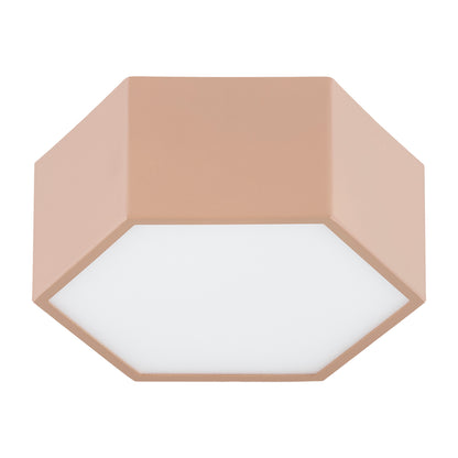 Libero plafondlamp Perzik