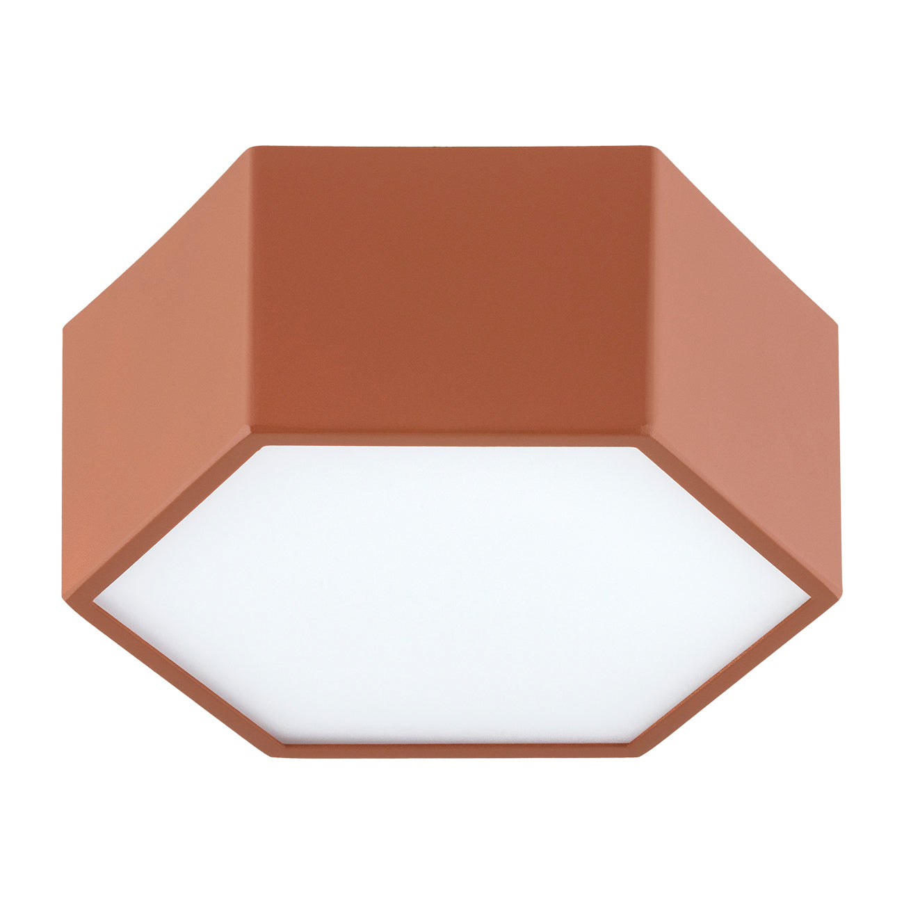 Libero plafondlamp Terracotta