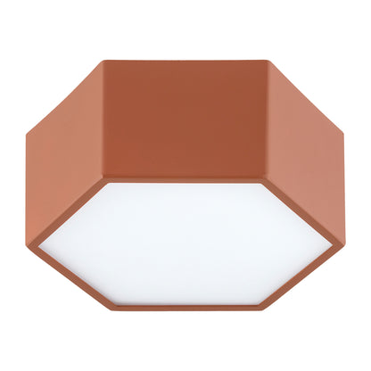 Libero plafondlamp Terracotta