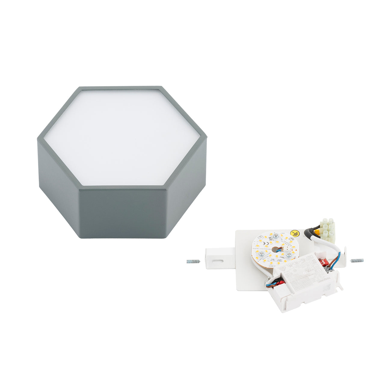 Libero plafondlamp Saliegroen