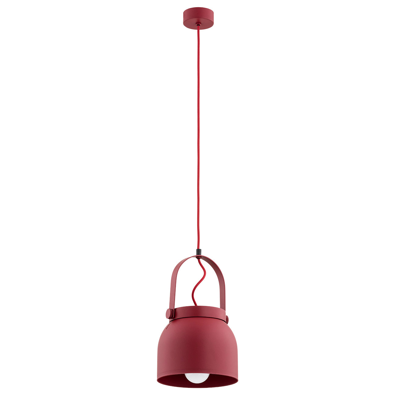 Logan hanglamp Rood