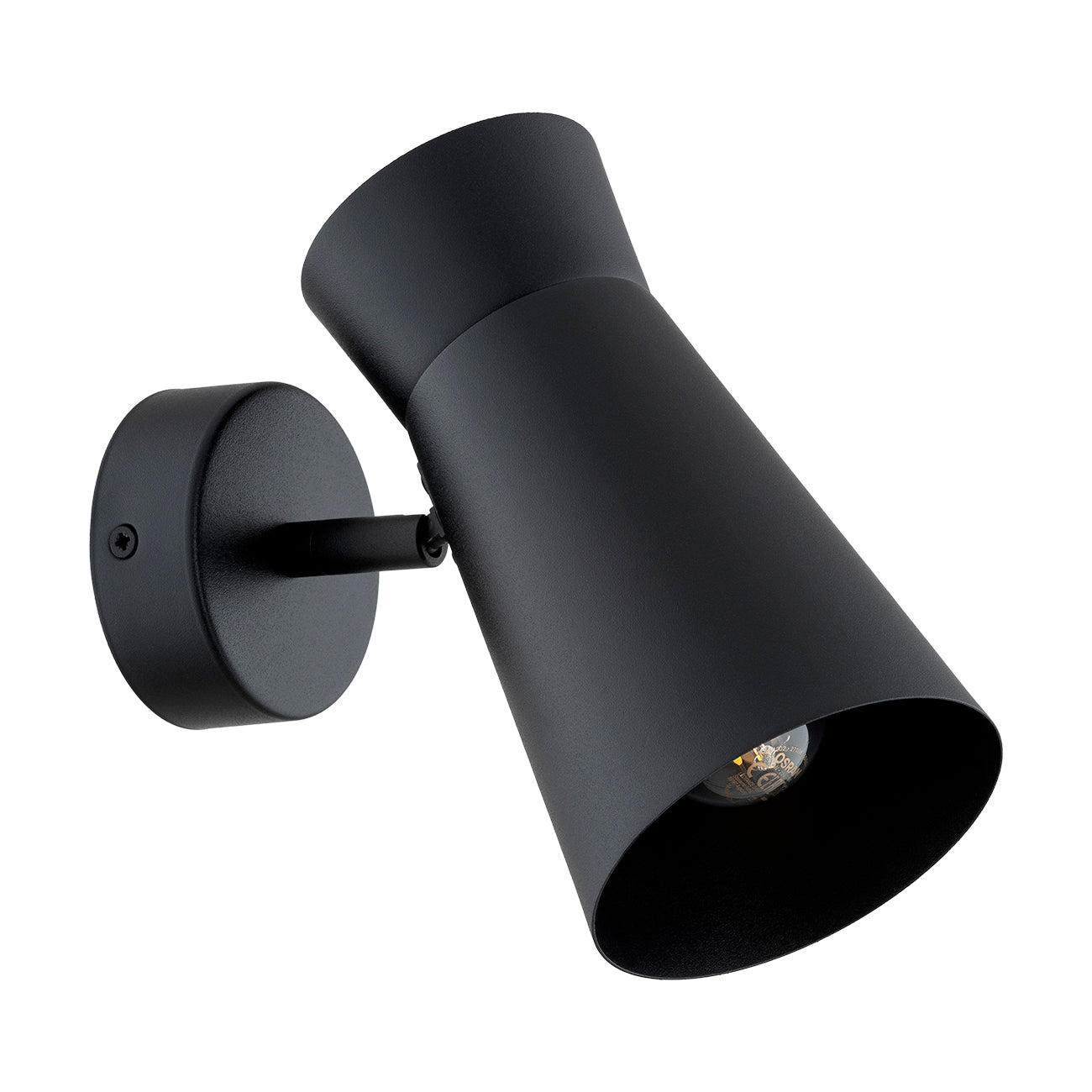 Lord wandlamp Zwart Compact
