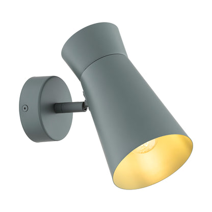 Lord wandlamp Donker saliegroen Compact