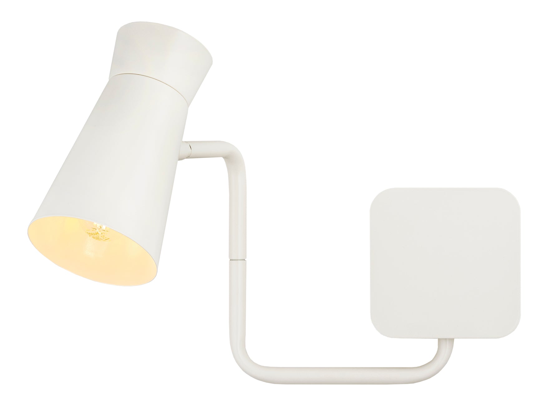 Lord wandlamp Crèmewit Met arm