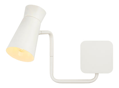 Lord wandlamp Crèmewit Met arm