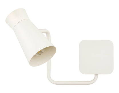 Lord wandlamp Crèmewit Met arm
