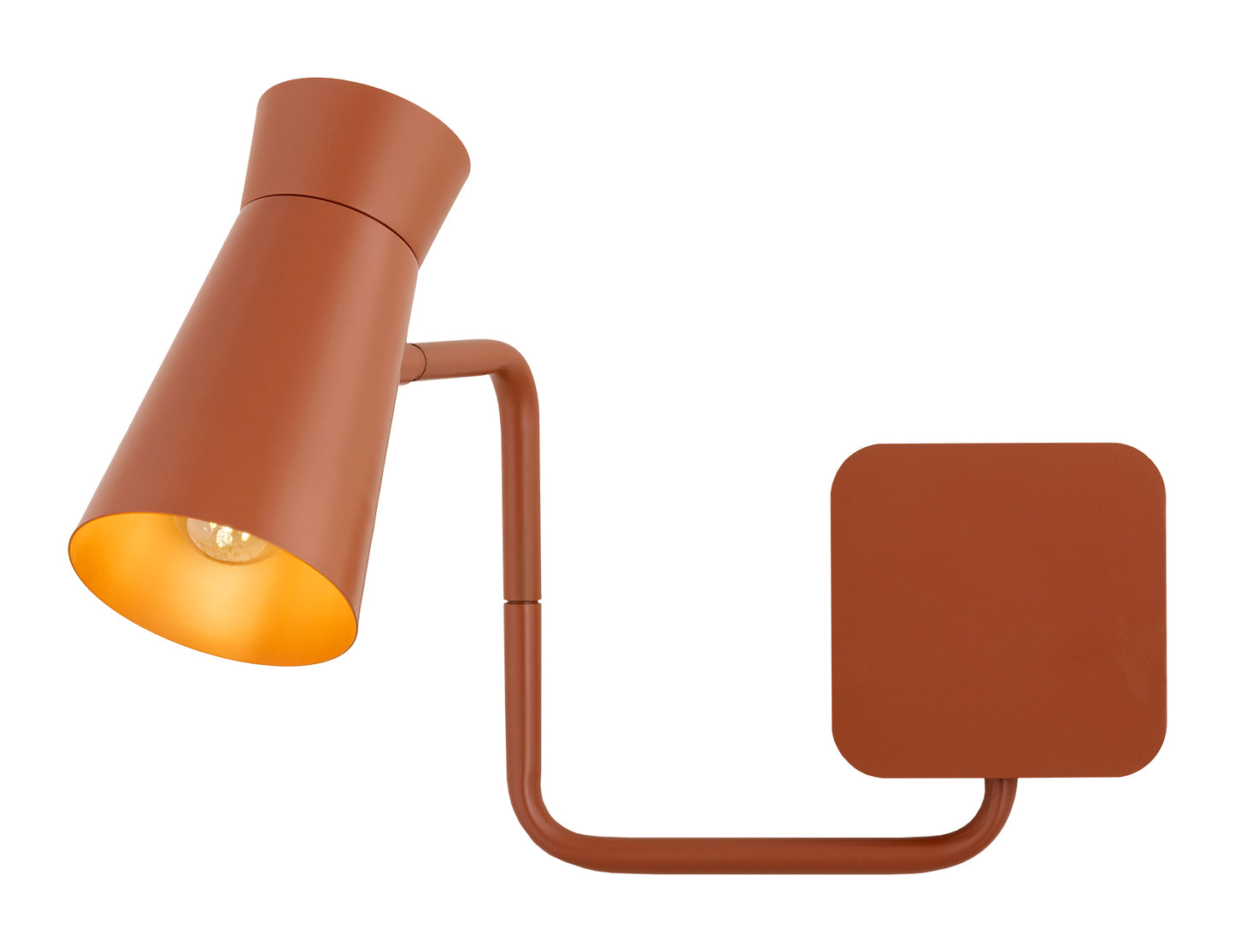Lord wandlamp Terracotta Met arm