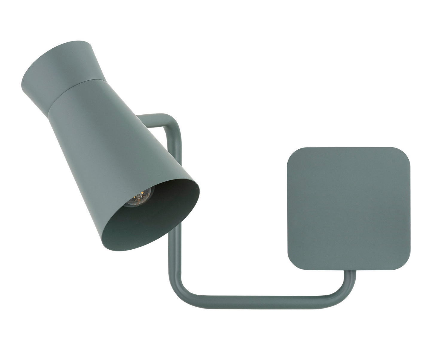 Lord wandlamp Donker saliegroen Met arm