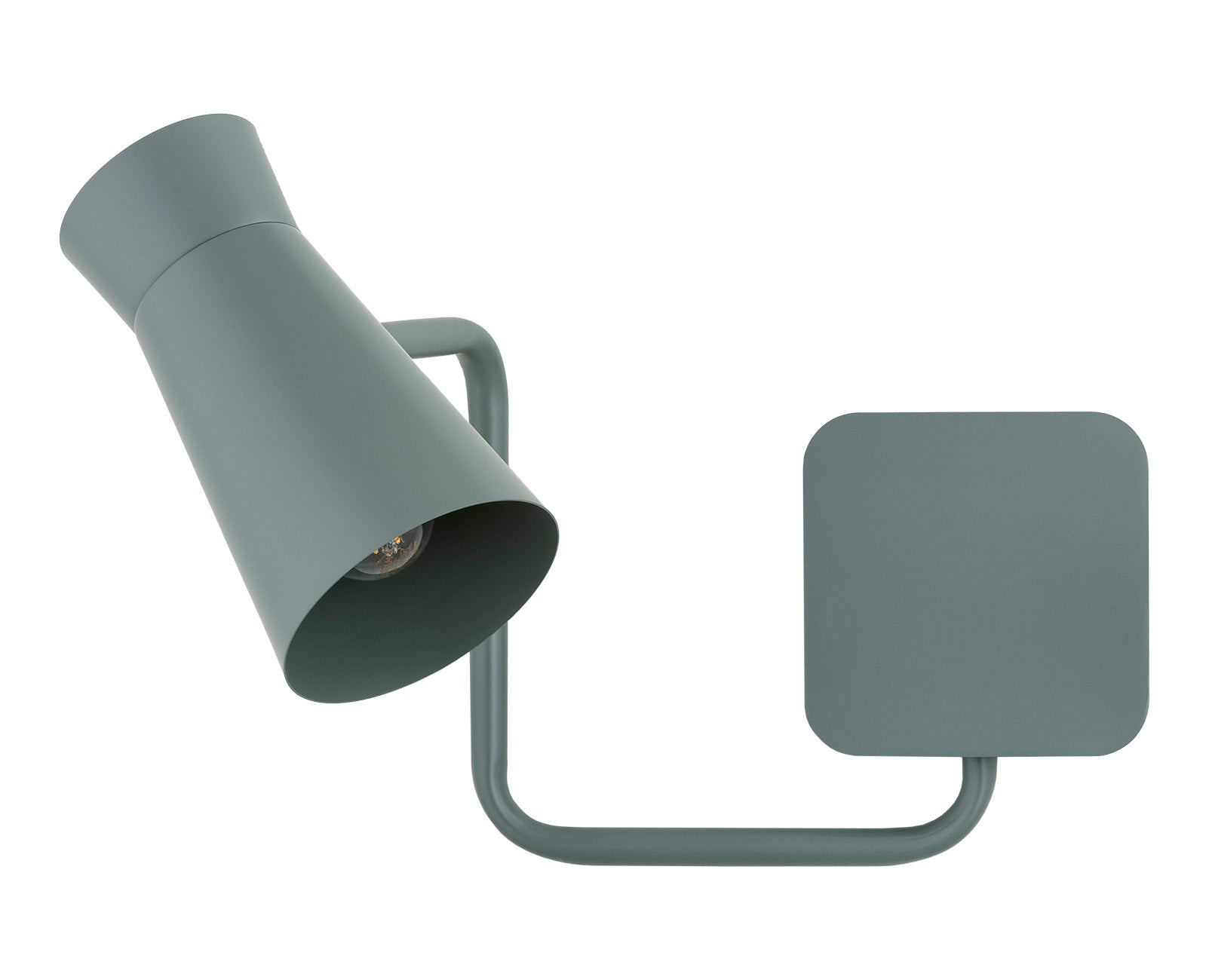 Lord wandlamp Donker saliegroen Met arm