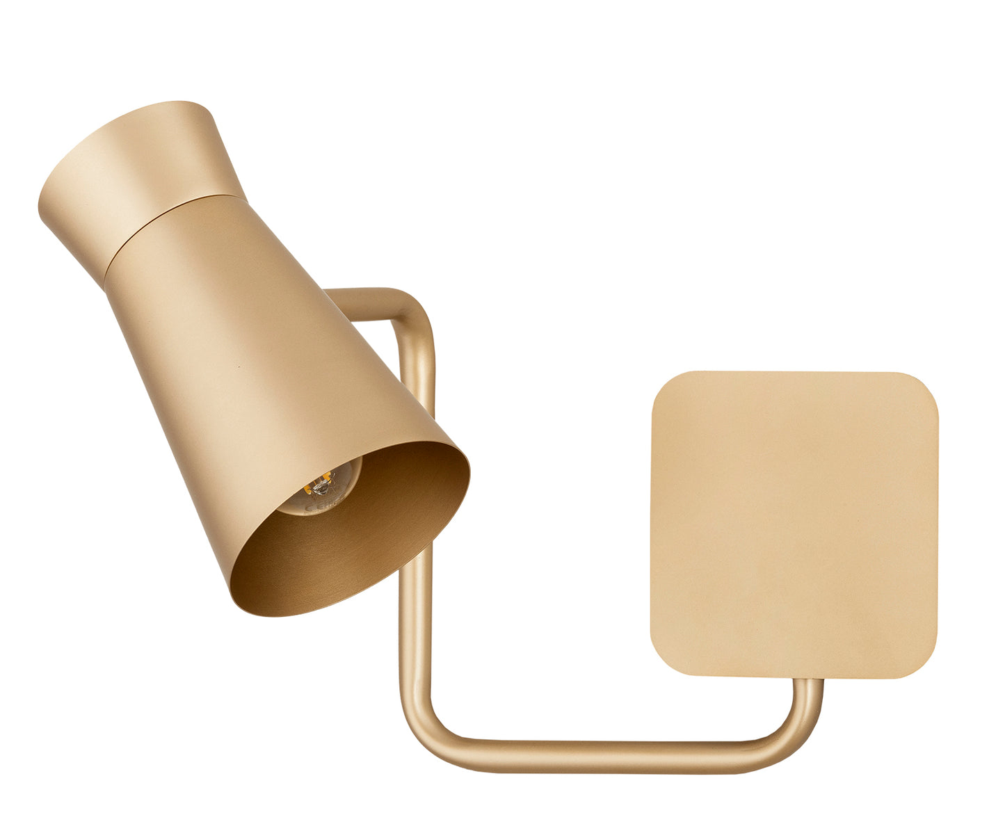 Lord wandlamp Goud Met arm