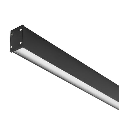 Linea Outline LED Ceiling Lamp Black 35W 