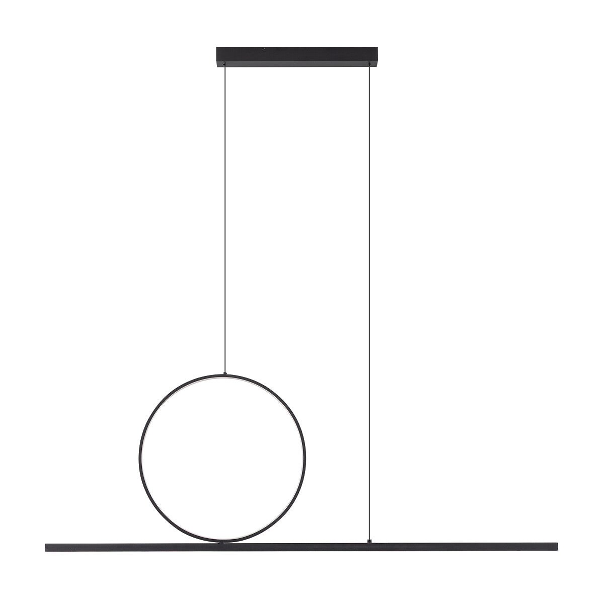 Linea Pro LED 115 – Hanglamp 39W (Zwart/Wit)