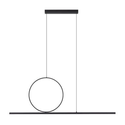 Linea Pro LED 115 – Hanglamp 39W (Zwart/Wit)