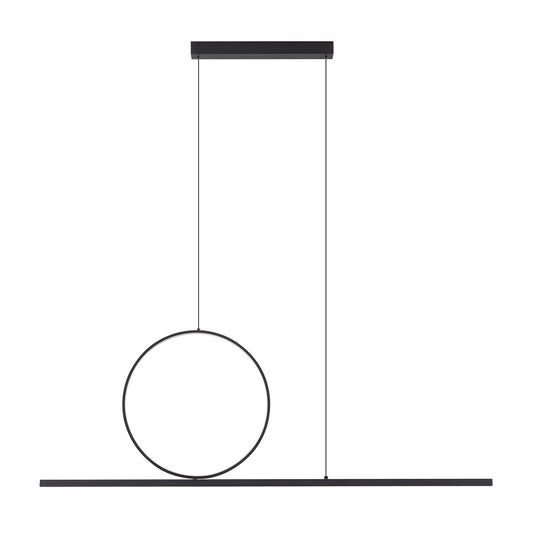 Linea Pro LED 115 – Hanglamp 39W (Zwart/Wit)