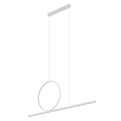 Linea Pro LED 115 – Hanglamp 39W (Zwart/Wit)