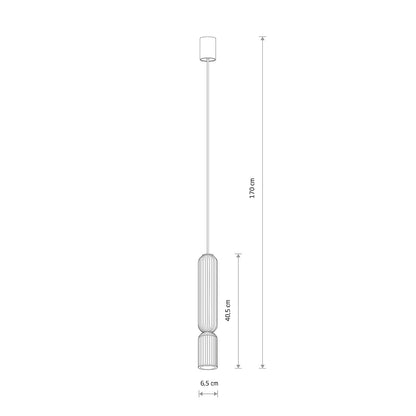 Linea Tube Pendant Lamp GU10