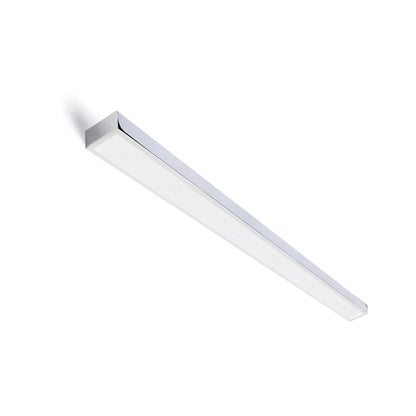Lineo | Linear LED wall light | 90 cm chrome 19 W IP44