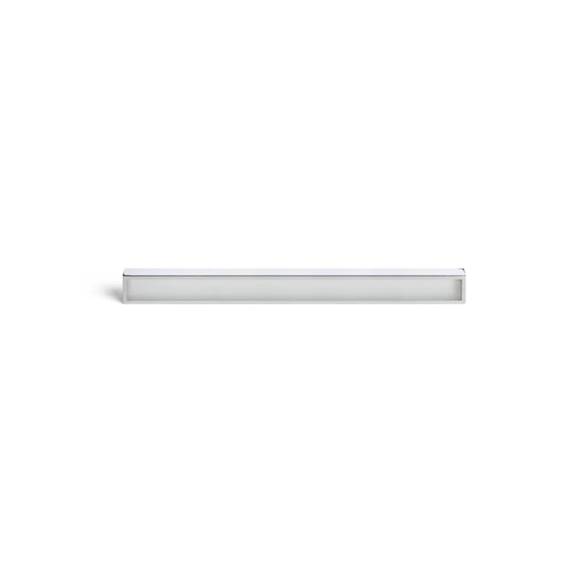 Lineo | Linear LED wall light | 90 cm chrome 19 W IP44