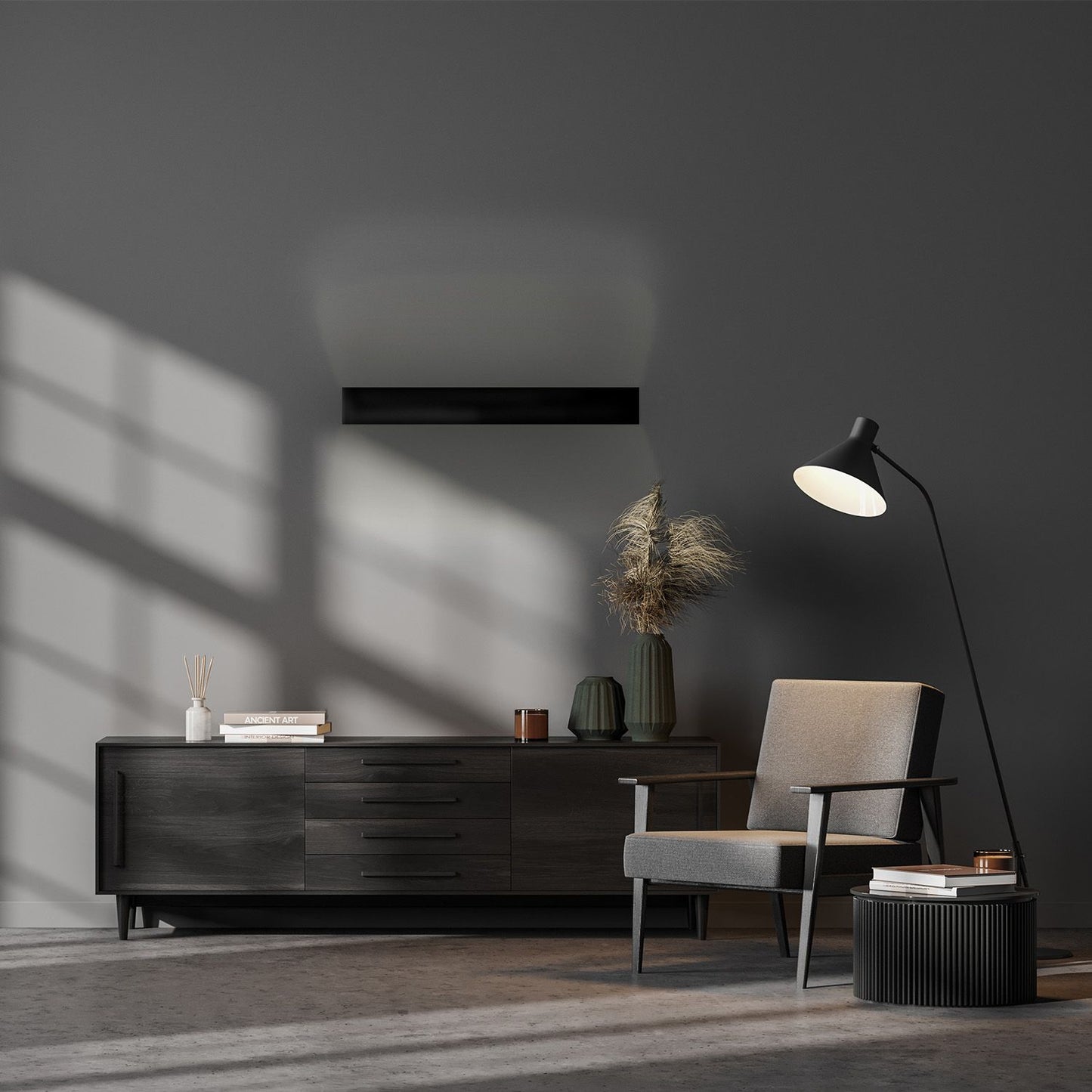 Linevo | Linear up/down LED wall light | 90 cm 30 W