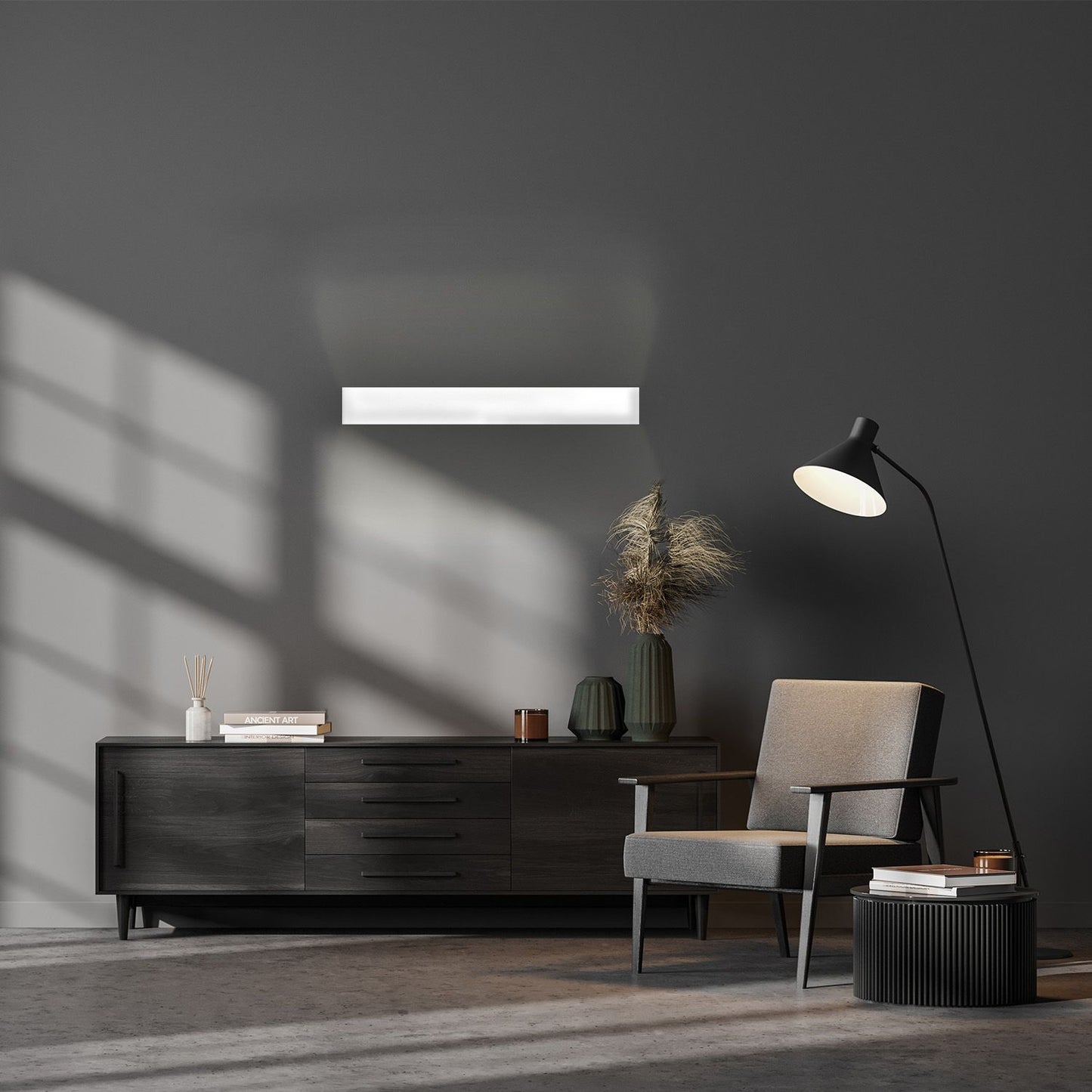 Linevo | Linear up/down LED wall light | 90 cm 30 W