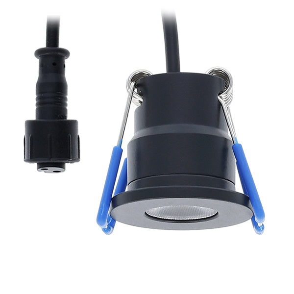 Lumexa mini LED recessed spotlight set 10 pieces 3W IP65 12V incl. remote control