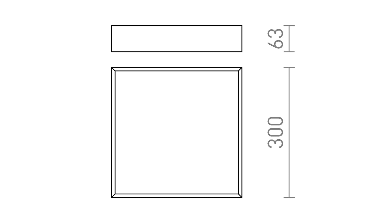 Luna Halo 30 – Plafondlamp