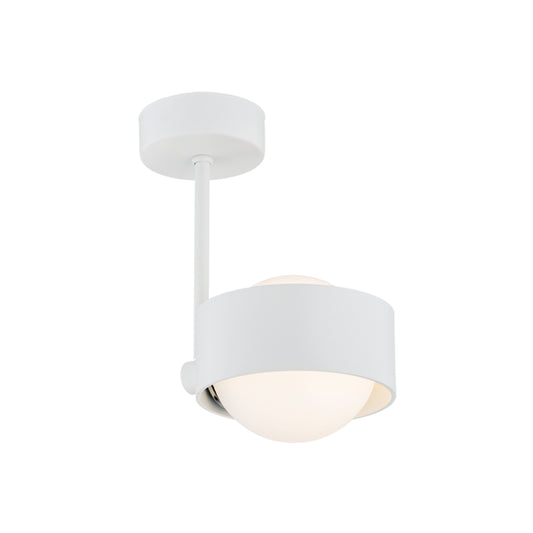Massimo Plus hanglamp Opaalglas-wit 1-lichts