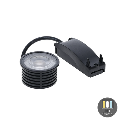 Mistaro LED inbouwspot 5W zwart CCT-switch