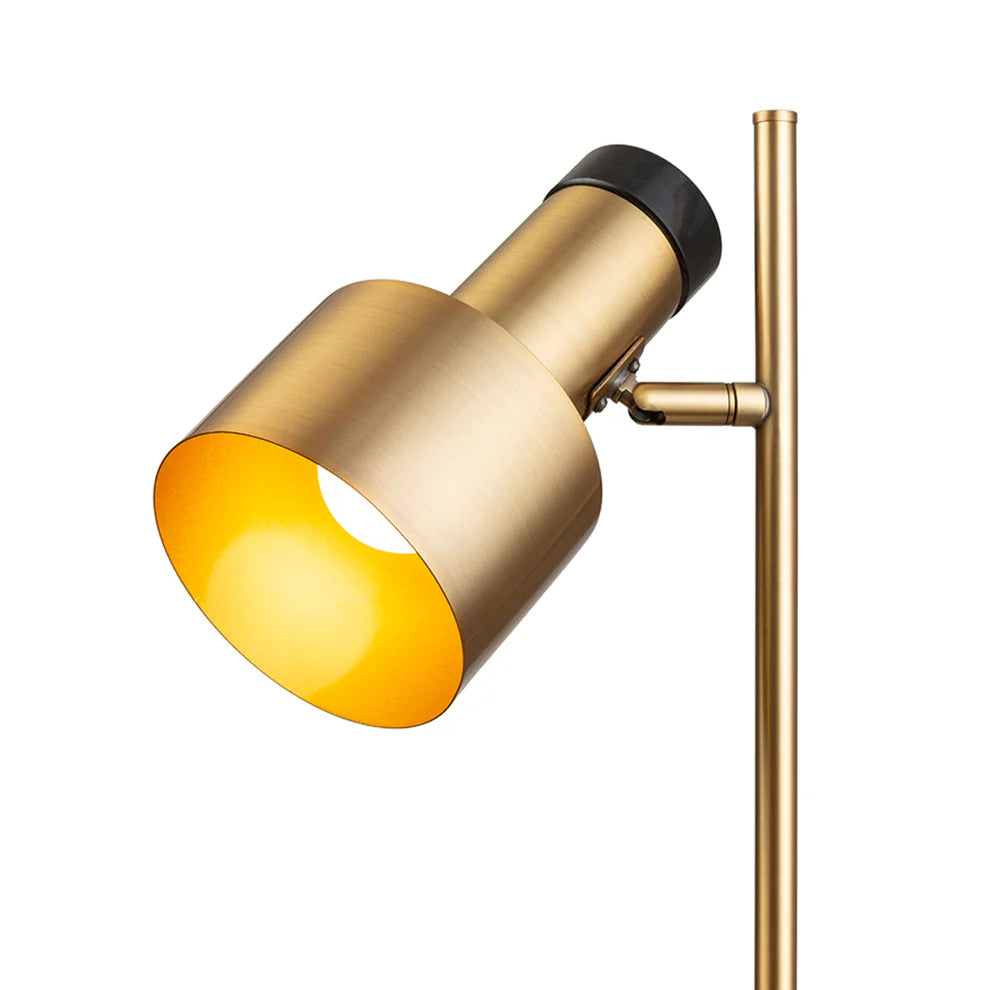 Marble Brass 150 | podna svjetiljka mramor i mesing | 150 cm