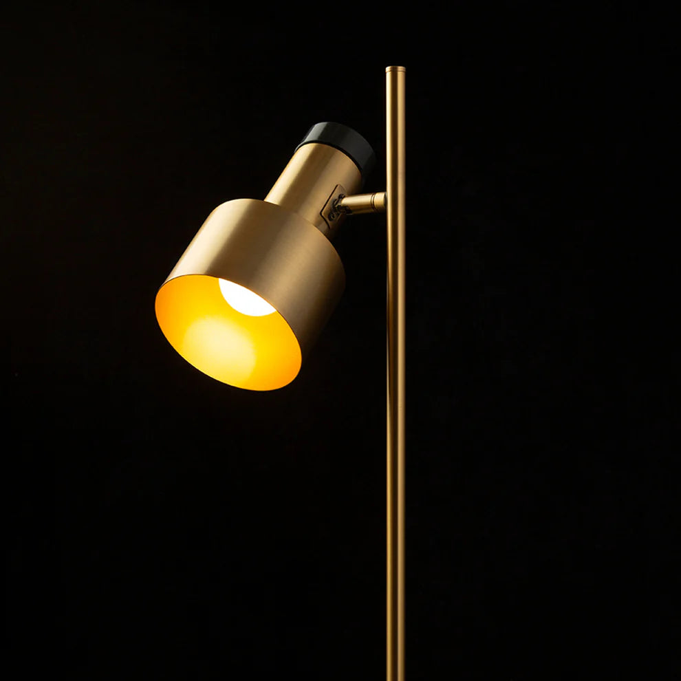 Marble Brass 150 | podna svjetiljka mramor i mesing | 150 cm