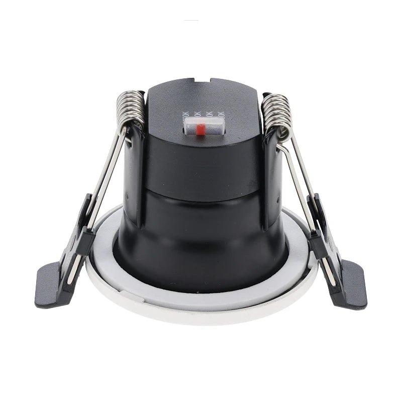 Minavo mini LED recessed spotlight 4W CCT dimmable IP65 | black / white