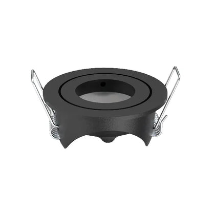 Parovo inbouwspot set zwarte kantelarmatuur