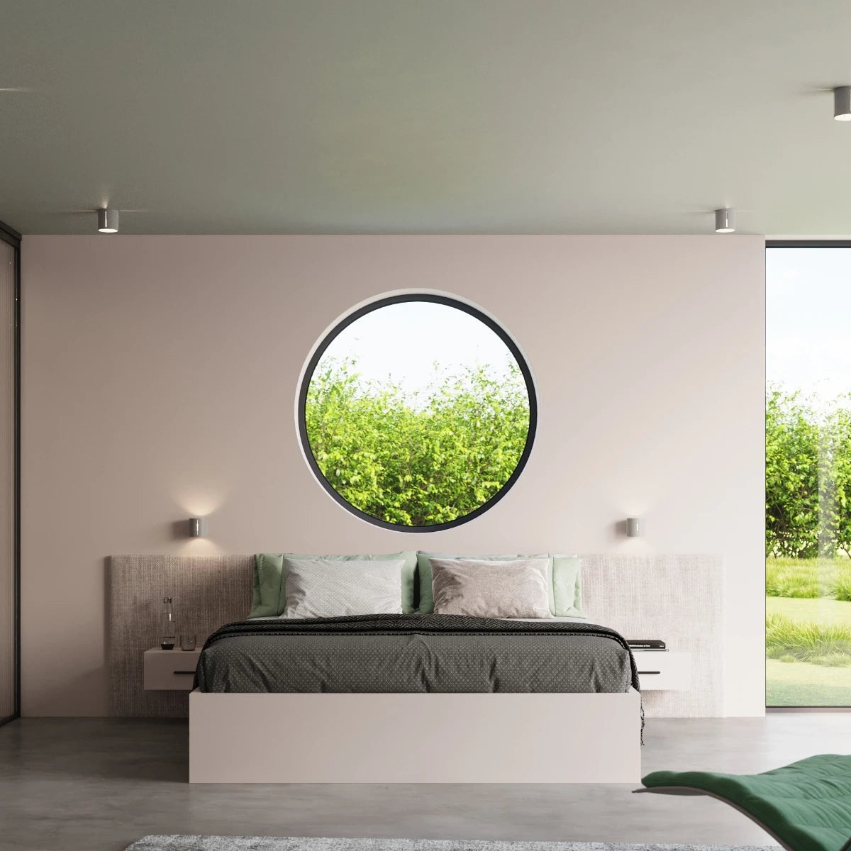 Nexa Shade | graue Wandleuchte | G9 minimalistisch