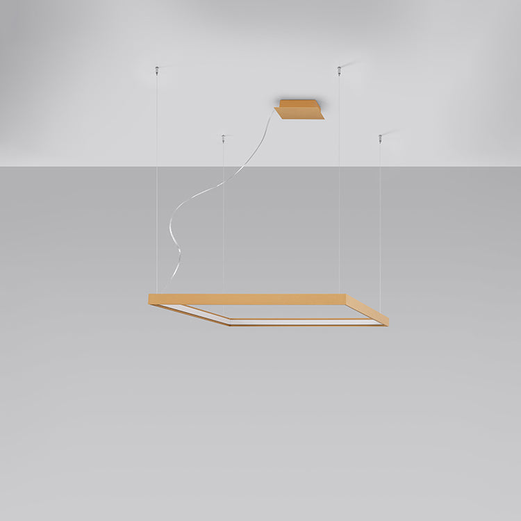 Nexaro LED pendant light square 50W M | 3000K or 4000K | black / white / gold