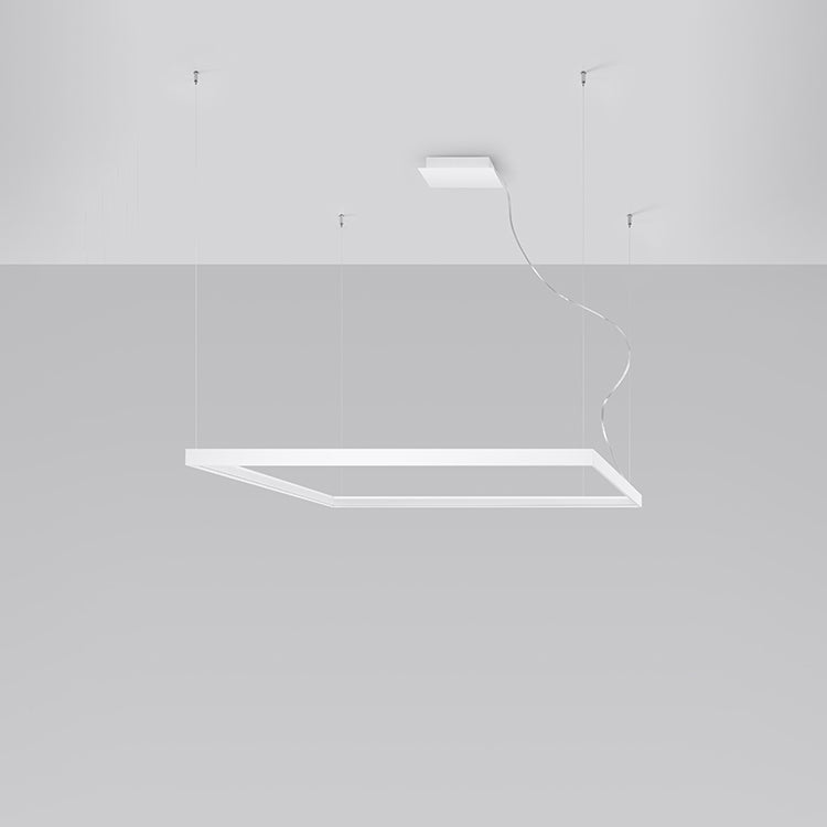 Nexaro LED pendant light square 50W M | 3000K or 4000K | black / white / gold