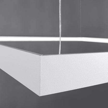 Nexaro LED pendant light square 50W M | 3000K or 4000K | black / white / gold