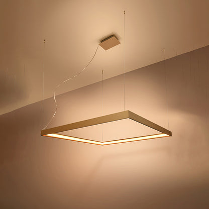 Nexaro LED pendant light square 50W M | 3000K or 4000K | black / white / gold