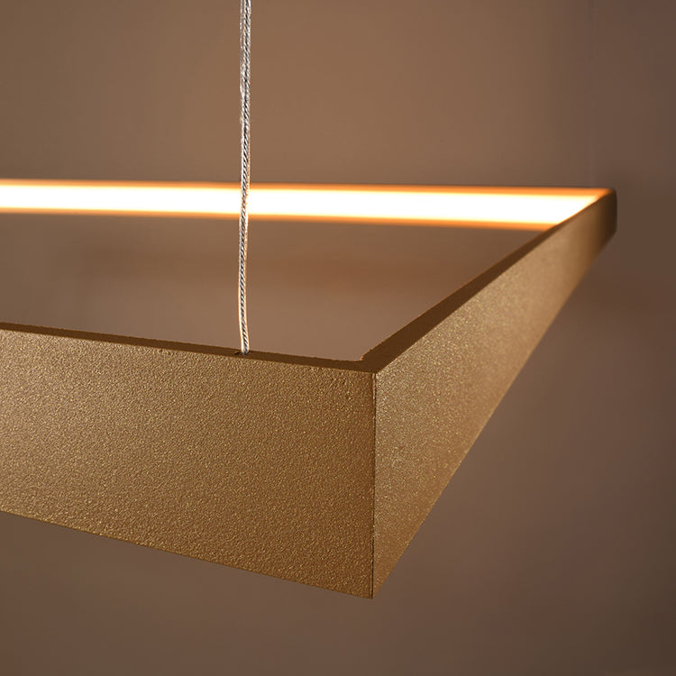 Nexaro LED pendant light square 50W M | 3000K or 4000K | black / white / gold
