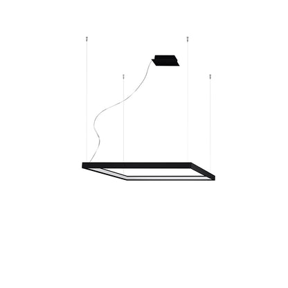 Nexaro LED pendant light square 50W M | 3000K or 4000K | black / white / gold