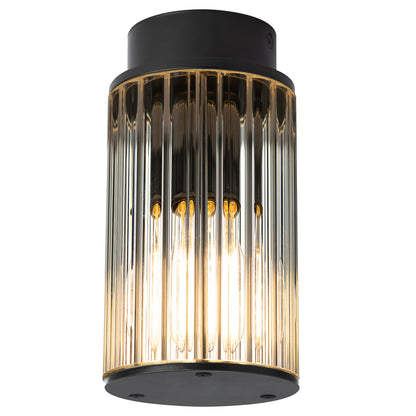 Norfolk buitenplafondlamp Zwart