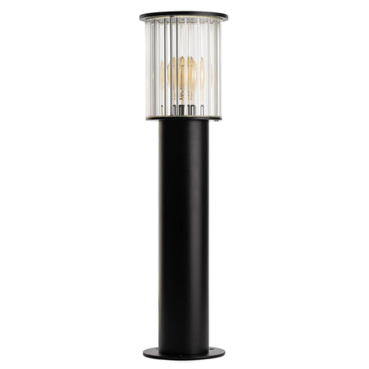 Norfolk staande buitenlamp Klein Zwart